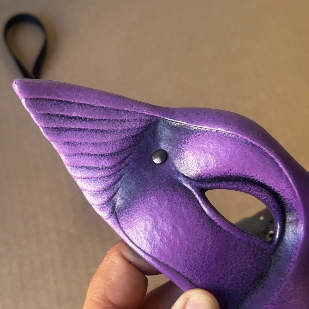Cirque du Soleil Purple Masquerade Mask 